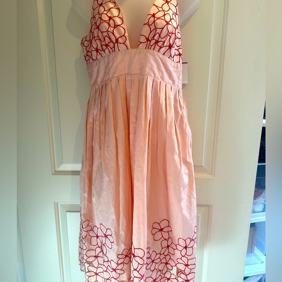 Catherine Malandrino Dresses & Skirts - CATHERINE MALANDRINO Embroidered Sundress Dress size 6